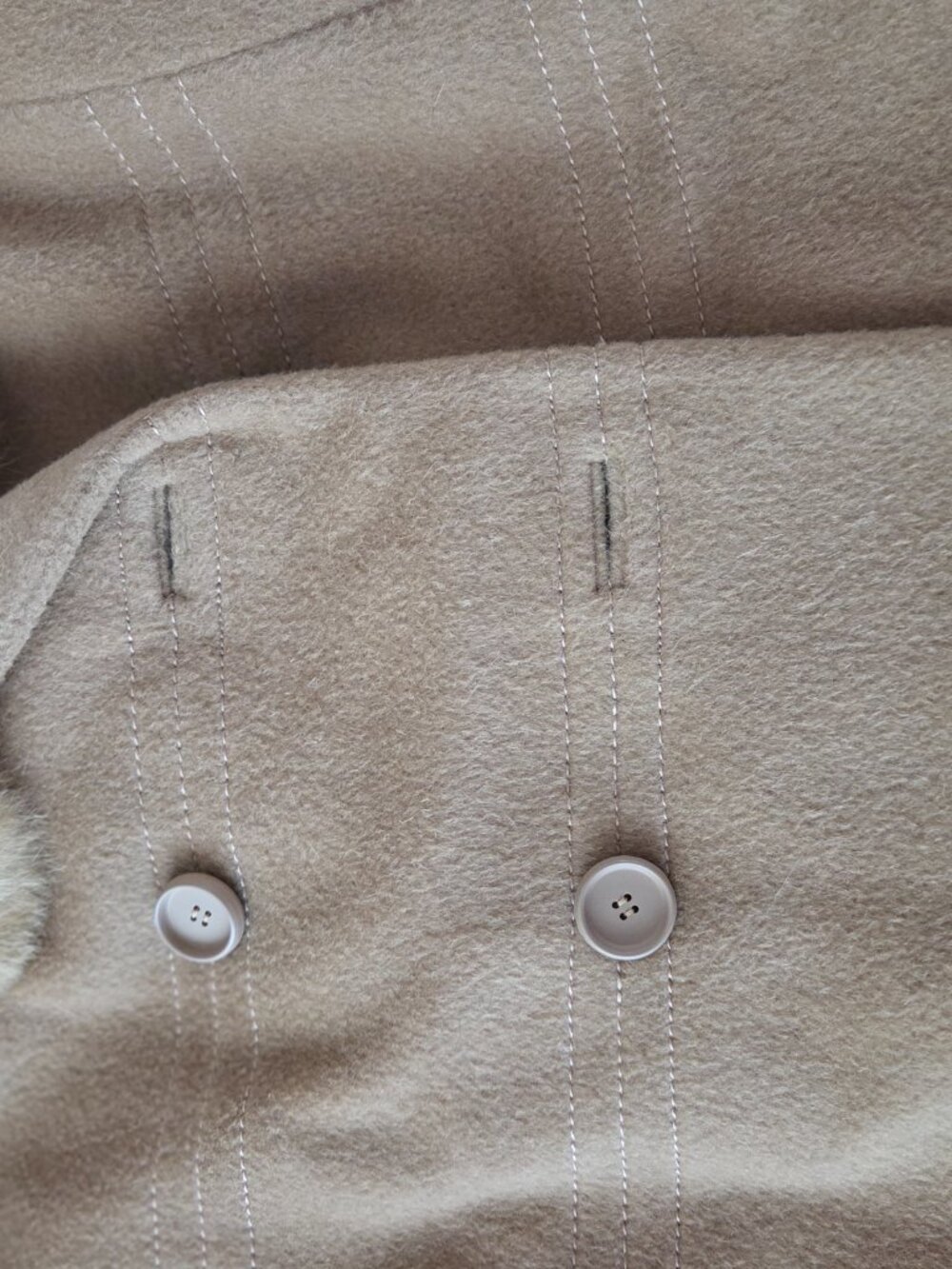 Vintage Camel Colored Wool Suit - Picture 6 of 16